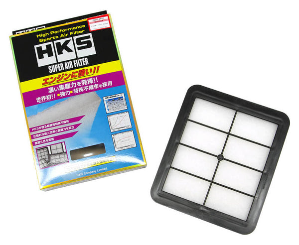 HKS 09-11 Toyota Crown 2JZ-GE Super Air Filter - Bull Strap