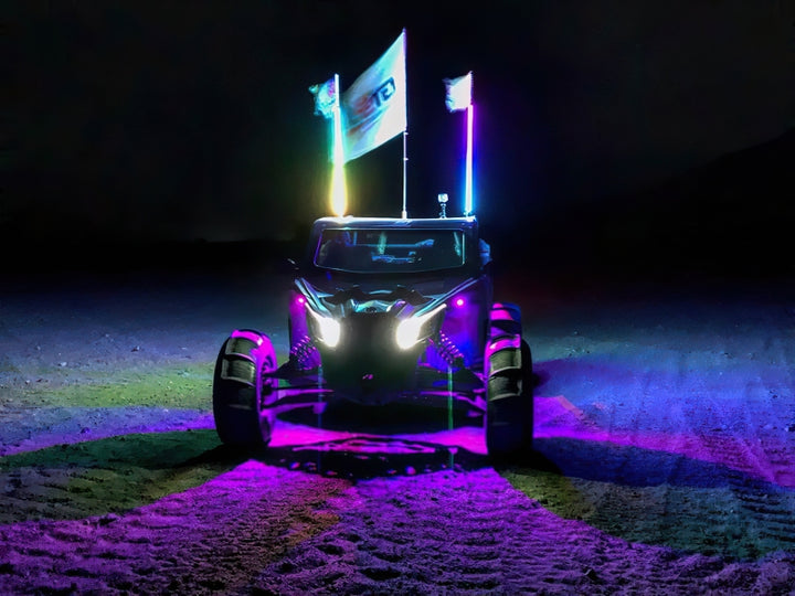 Oracle Bluetooth + RF Underbody Rock Light Kit - 8 PCS - ColorSHIFT - Bull Strap