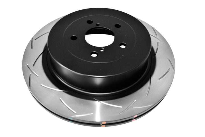 DBA 98-06 WRX Upgrade to STi Calipers w/ Standard 170mm Handbrake Rear Slotted 4000 Series Rotor - Bull Strap