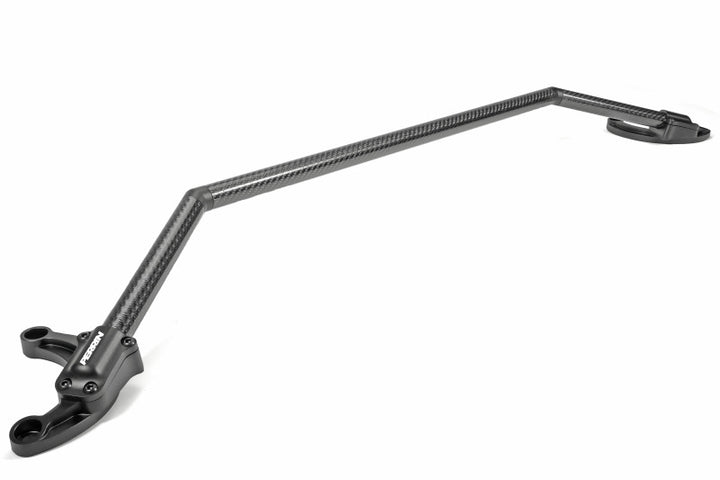 PERRIN 08-21 Subaru WRX/STI Front Strut Brace - Carbon Fiber - Bull Strap