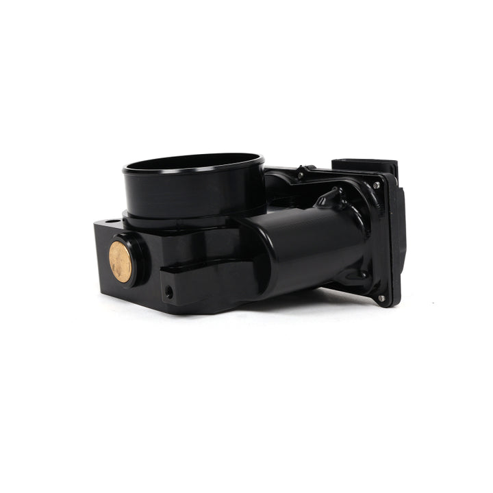 BLOX Racing 06-11 Honda Civic Si DBW 72mm Billet Throttle Body - Black - Bull Strap