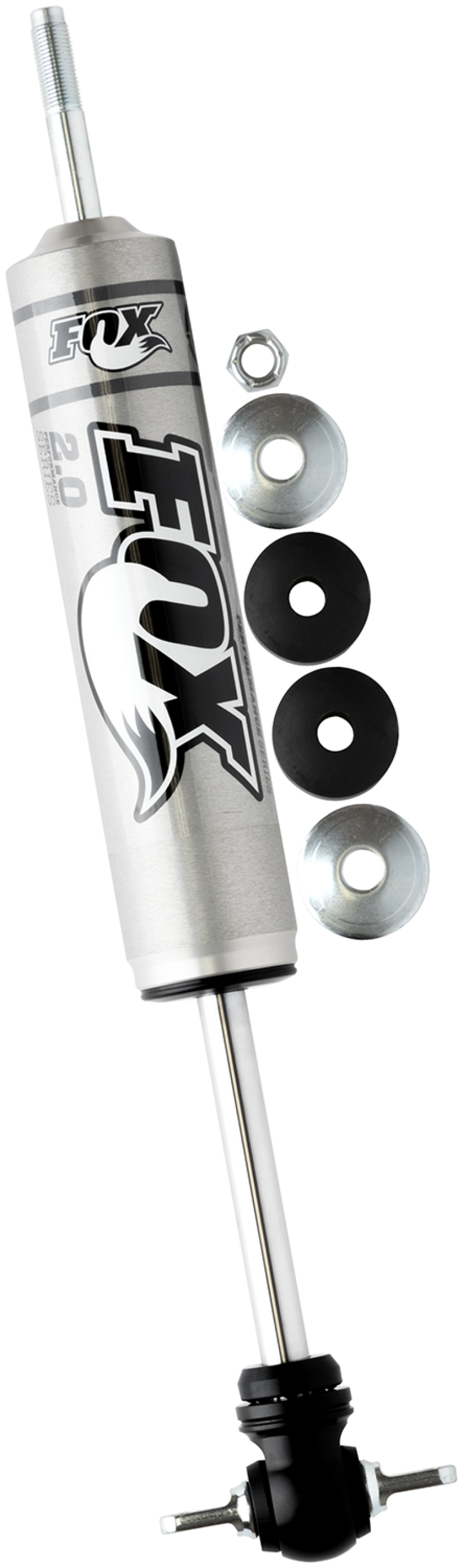 Fox 09+ Dodge 1500 2WD 2.0 Performance Series 5.1in. Smooth Body IFP Front Shock / 0-2in Lift - Bull Strap