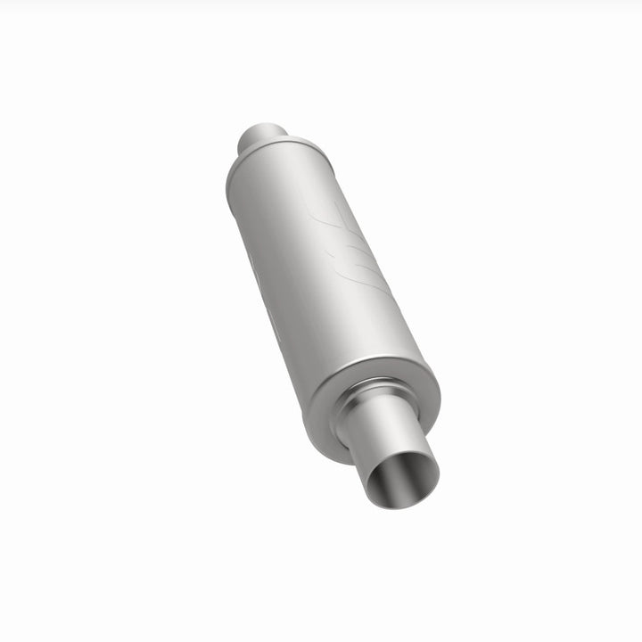 MagnaFlow Muffler Mag SS 14X4X4 2X2 C/C - Bull Strap