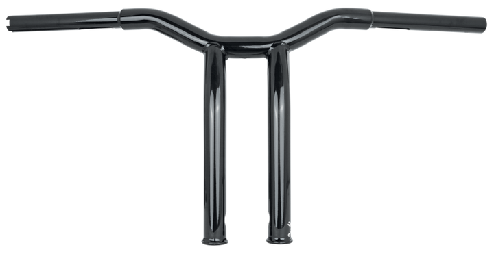 Burly Brand Dominator Raked 12in Black 1.25in O.D. - Bull Strap
