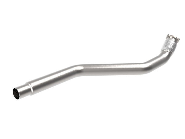 aFe POWER MACH Force-Xp 09-16 Audi A4/A5 B8 L4-2.0L(t) 304 SS 3in. Front Resonator Delete Pipe - Bull Strap