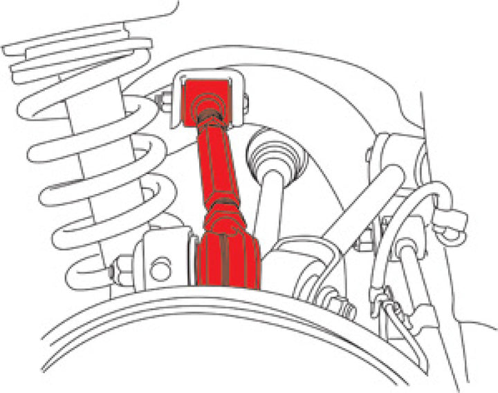 SPC Performance 06+ Lexus IS / 06-12 GS Adjustable Rear Camber Arm - Bull Strap