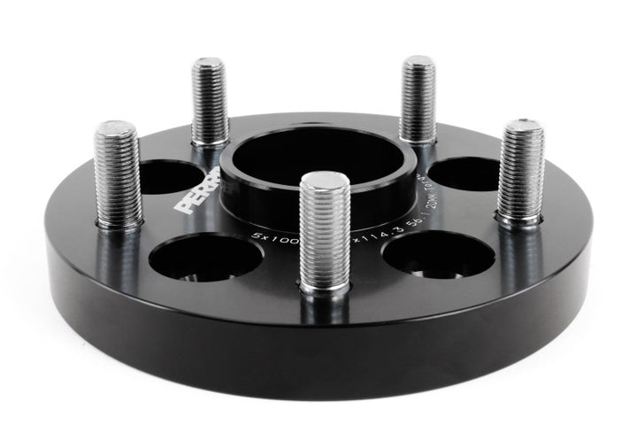 PERRIN Subaru/Toyota/Scion 20mm Wheel Adapter (Bolt-On Type) 5x100 to 5x114.3 w/56mm Hub - Pair - Bull Strap
