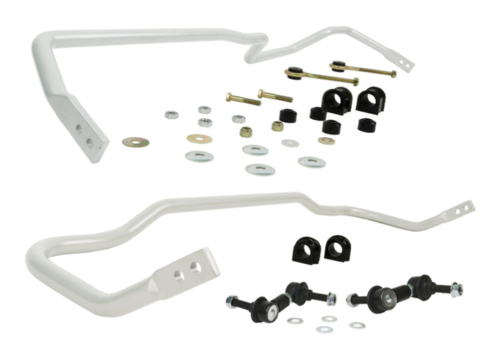 Whiteline 89-93 Nissan Skyline R32 GT-R  Front and Rear Swaybar Kit - Bull Strap