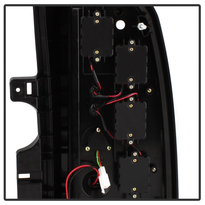 Spyder Chevy Tahoe / Suburban 15-17 LED Tail Lights - Black Smoke (ALT-YD-CTA15-LED-BSM) - Bull Strap