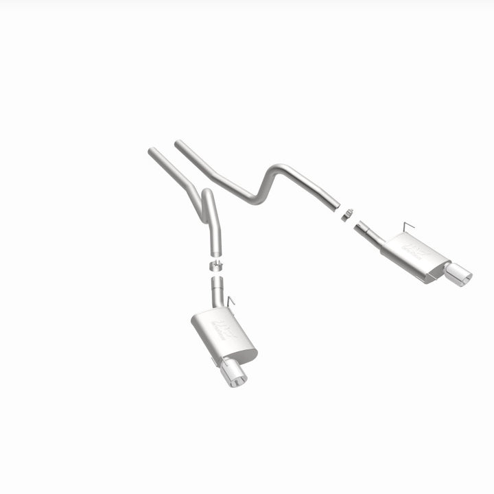 MagnaFlow Sys C/B 05-09 Ford Mustang GT 4.6L V8 - Bull Strap