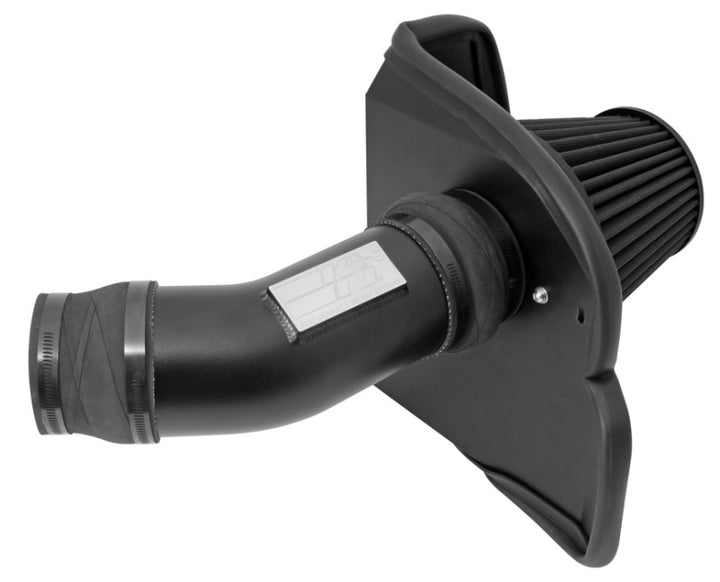 K&N 11-13 Dodge Challenger V8/12-13 Charger V8 / 12-13 Chrysler 300 Black Performance Intake Kit - Bull Strap