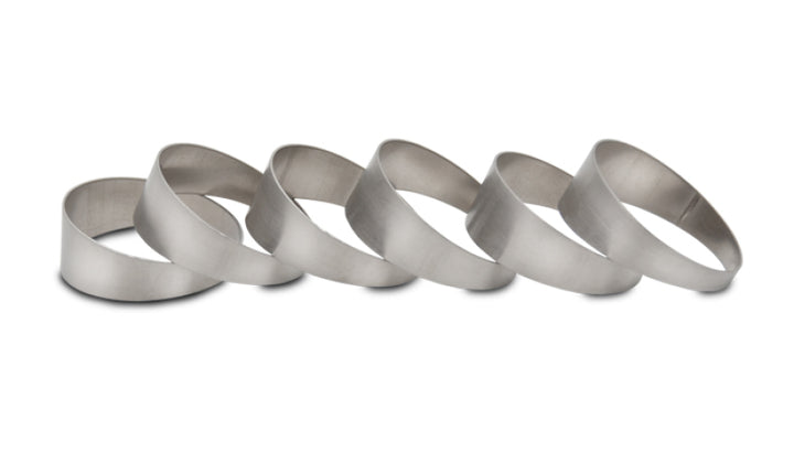 Vibrant 4.0in O.D. Titanium Pie Cuts - Bag of 6 - Bull Strap