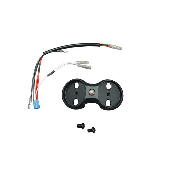 KC HiLiTES Dual Cyclone Dome Light Mount for Roll Cages - Bull Strap