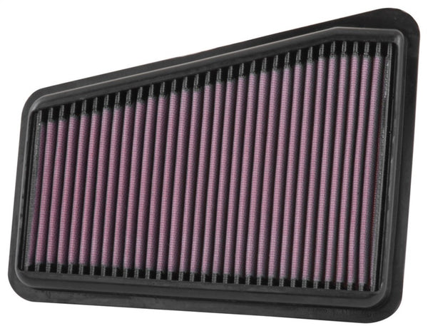 K&N 2018 Kia Stinger GT V6-3.3L Left Side Drop In Air Filter - Bull Strap
