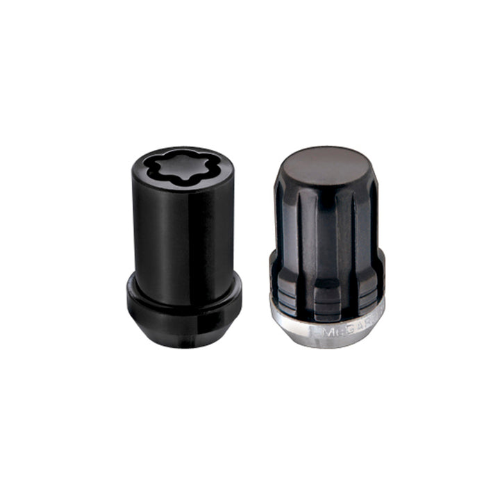 McGard SplineDrive Tuner 5 Lug Install Kit w/Locks & Tool (Cone) M12X1.5 / 13/16 Hex - Blk - Bull Strap