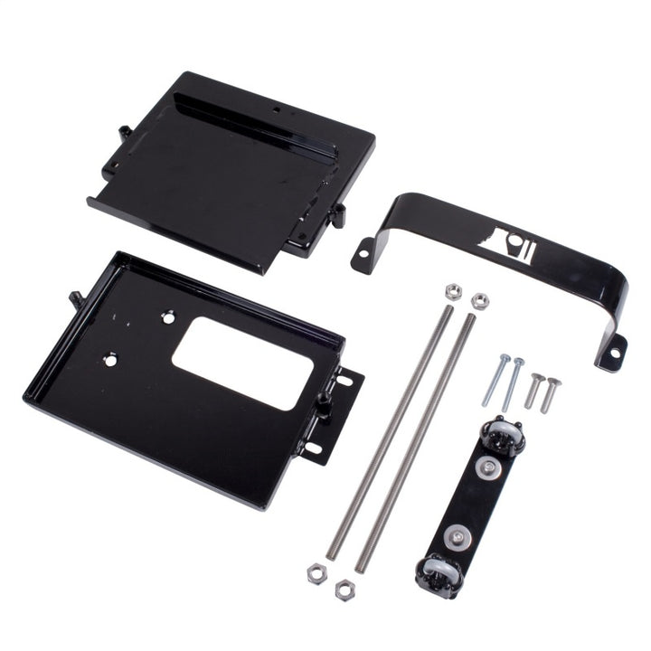 Rugged Ridge 97-06 Jeep Wrangler Dual Battery Tray - Bull Strap
