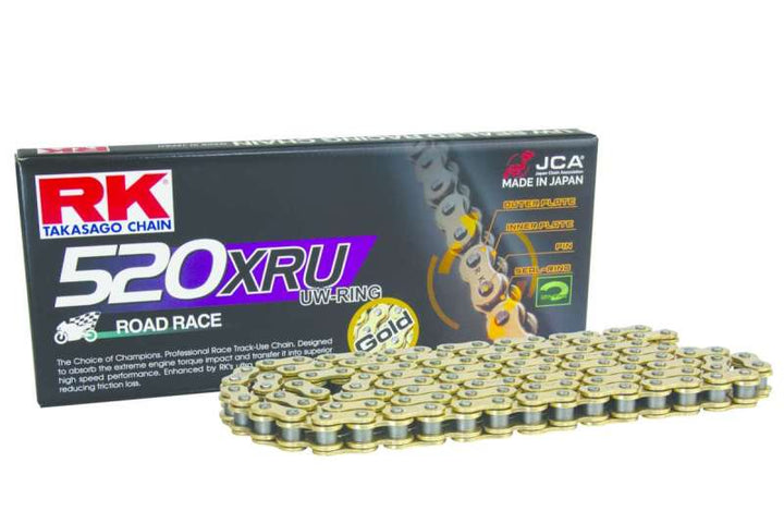 RK Chain GB520XRU-120L U-Ring - Gold - Bull Strap