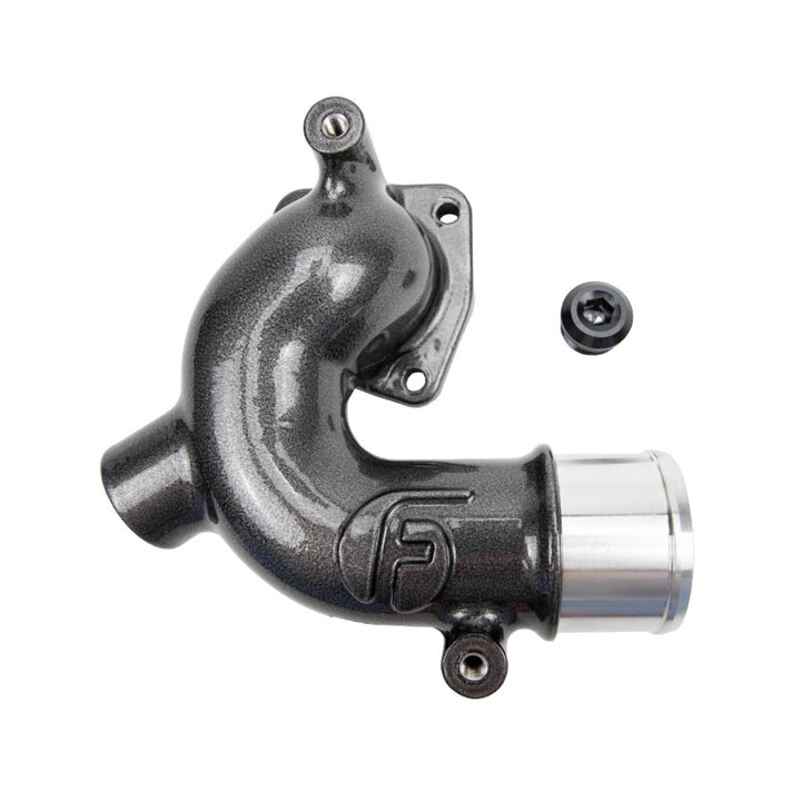 Wehrli WCFab X Fleece 98-18 Cummins Thermostat Housing - Bengal Red - Bull Strap