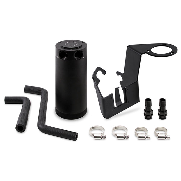 Mishimoto 03-06 Nissan 350Z / 04-07 Infiniti G35 VQ35DE PCV-Side Direct Fit Catch Can Kit - Bull Strap