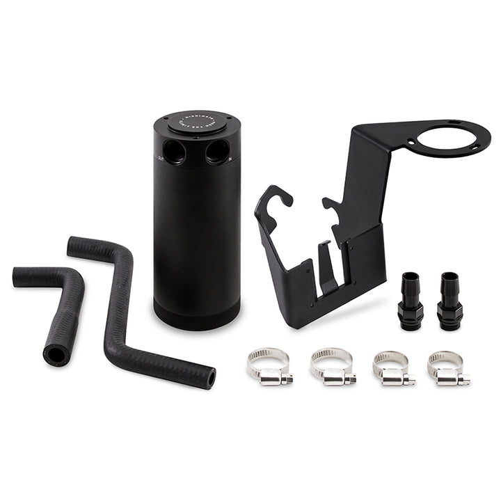 Mishimoto 03-06 Nissan 350Z / 04-07 Infiniti G35 VQ35DE PCV-Side Direct Fit Catch Can Kit - Bull Strap