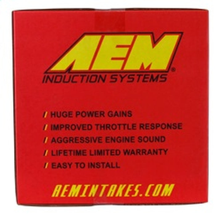 AEM 2016 Honda Civic 2.0L L4 Gunmetal Cold Air Intake (Will Not Fit Type R Models) - Bull Strap