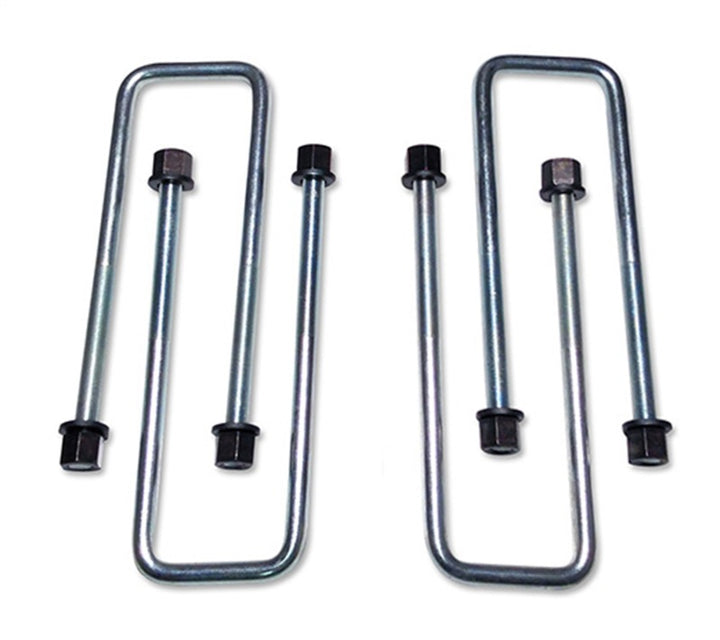 Tuff Country 86-95 Toyota Truck (w/2 1/2in U-Bolts/ Lifted w/3in Blocks) Rear Axle U-Bolts - Bull Strap