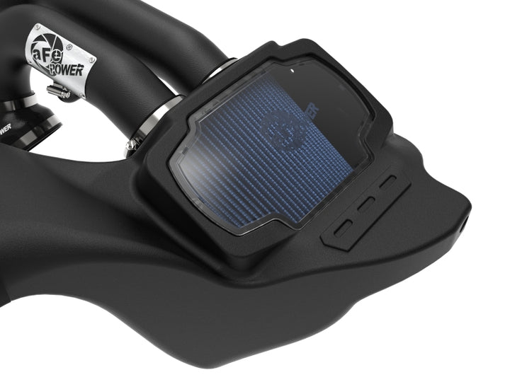 aFe Momentum GT Pro 5R Cold Air Intake System 2021-2022 Ford F-150 Raptor V6-3.5L (tt) - Bull Strap