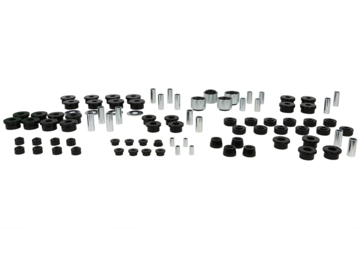 Whiteline 91-97 Toyota Land Cruiser Front & Rear Suspension Bushings - Bull Strap
