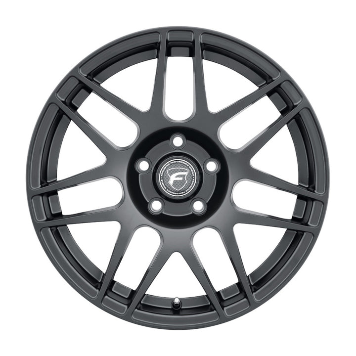Forgestar F14 17x10 / 5x114.3 BP / ET50 / 7.5in BS Satin Black Wheel - Bull Strap