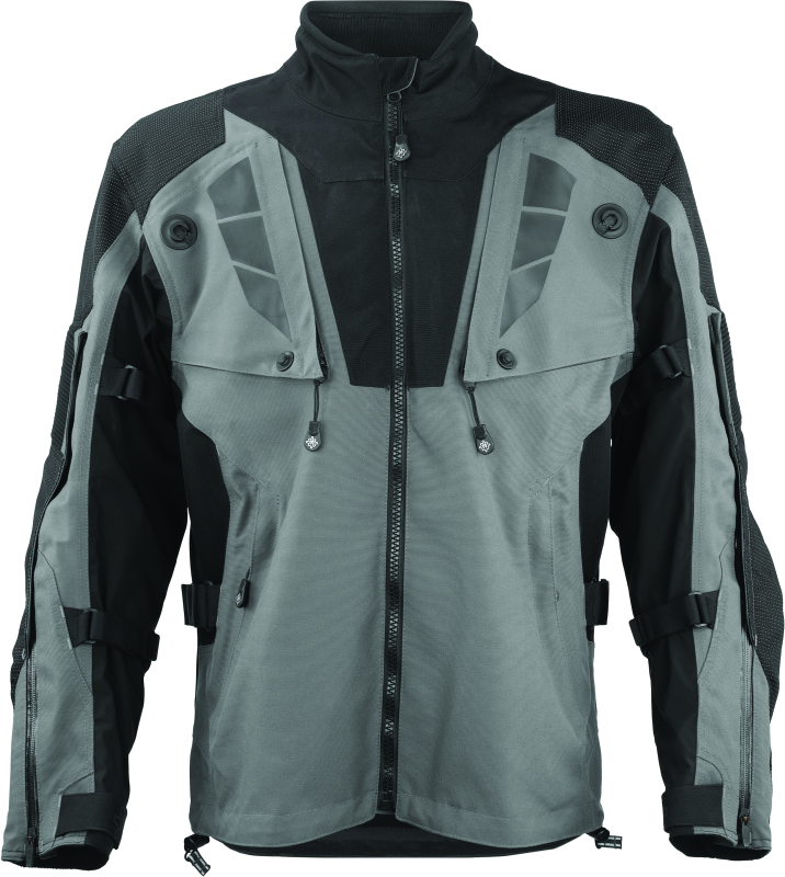FIRSTGEAR Rogue XC Pro Jacket Grey Tall - Large - Bull Strap