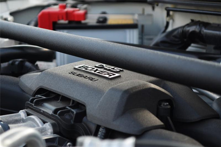 GrimmSpeed Subaru BRZ / Scion FR-S Strut Tower Brace - Black - Bull Strap