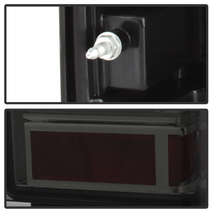 xTune Hummer H3 06-09 ( Non H3T ) LED Tail Lights Smoke ALT-ON-HH306-LED-SM - Bull Strap