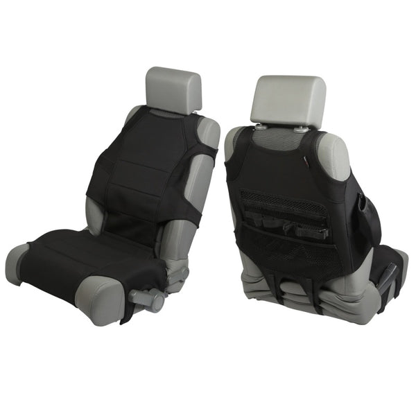 Rugged Ridge Neoprene Seat Vests Black 07-20 JK/JL/JT - Bull Strap