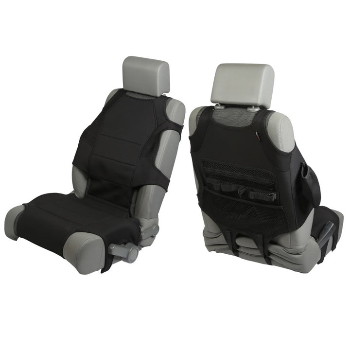 Rugged Ridge Neoprene Seat Vests Black 07-20 JK/JL/JT - Bull Strap