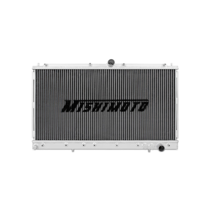 Mishimoto 91-99 Mitsubishi 3000GT Turbo Manual Aluminum Radiator - Bull Strap