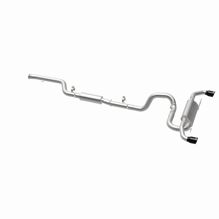 MagnaFlow 24-26 Ineos Grenadier Overland Series Black Chrome Cat-Back Performance Exhaust System - Bull Strap