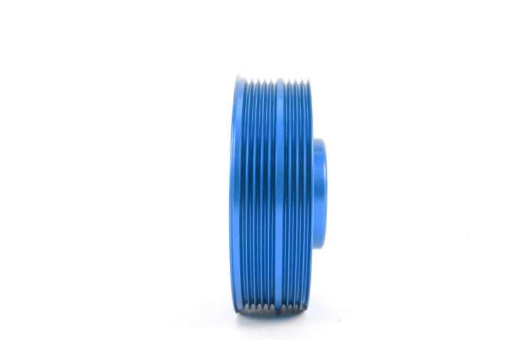 PERRIN 93-14 Subaru Impreza (Incl. 02-14 WRX) / 04-21 STI Lightened Crank Pulley - Blue - Bull Strap