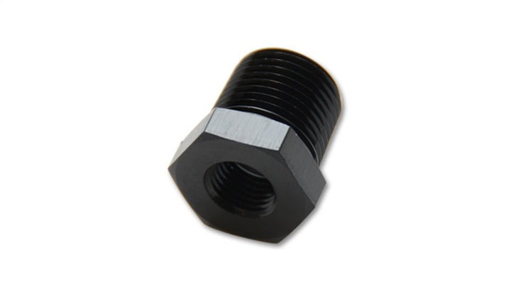Vibrant 1/8in NPT Female to 3/8in NPT Male Pipe Reducer Adapter Fitting - Bull Strap