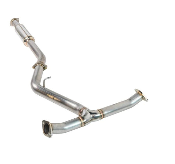 Remark 2022+ Subaru WRX Mid-Pipe Kit (Resonated) - Bull Strap