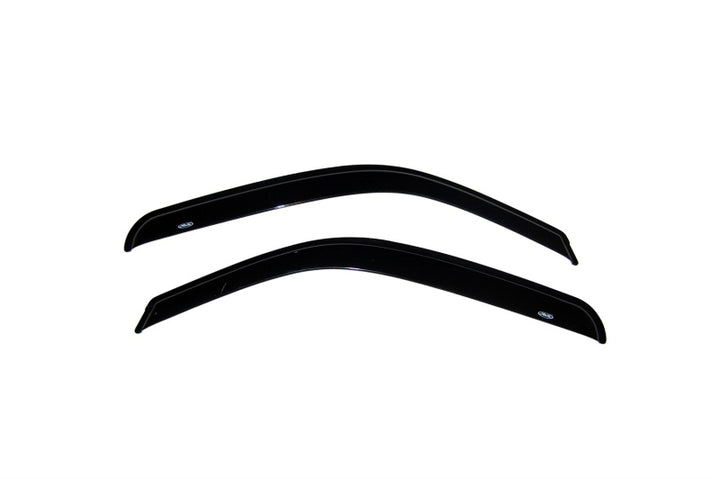 AVS 99-07 Chevy Silverado 1500 Standard Cab Ventvisor Outside Mount Window Deflectors 2pc - Smoke - Bull Strap