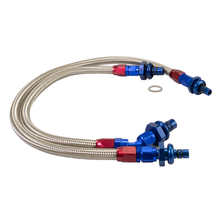 Russell Performance 1987-93 5.0L Ford Mustang Fuel Hose Kit - Bull Strap