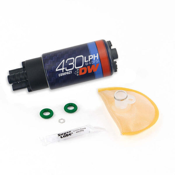 DeatschWerks 06-11 Honda Civic DW430C 430lph Compact Fuel Pump - Bull Strap