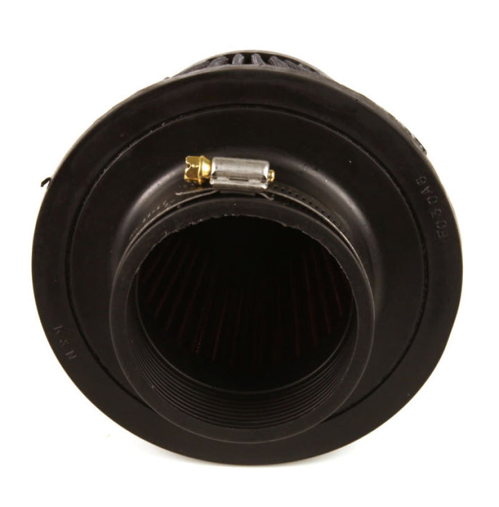 K&N Filter Universal Rubber Filter 3 Inch Flange 6 inch Base 4 inch Top 5 inch Height - Bull Strap