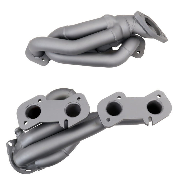 BBK 96-04 Mustang GT Shorty Tuned Length Exhaust Headers - 1-5/8 Titanium Ceramic - Bull Strap