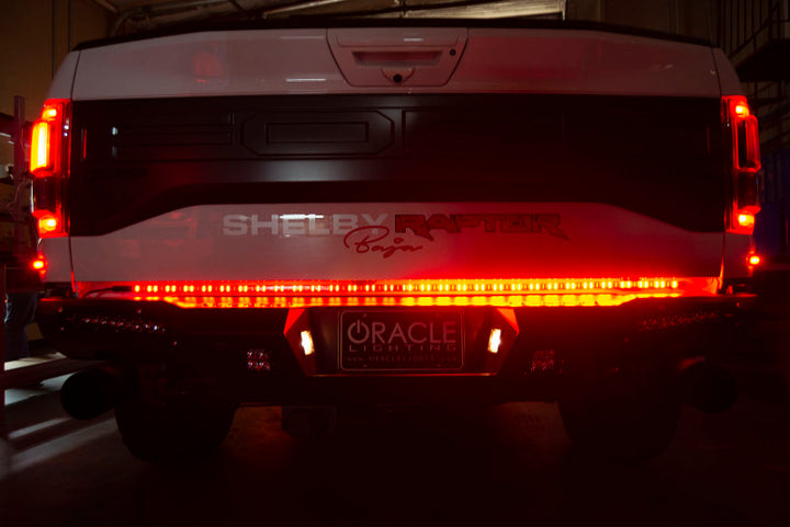 Oracle 60in Double Row LED Truck Tailgate Light Bar - Bull Strap