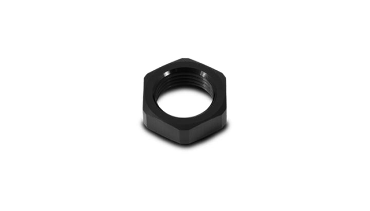 Vibrant -4AN Bulkhead Nut - Aluminum - Bull Strap