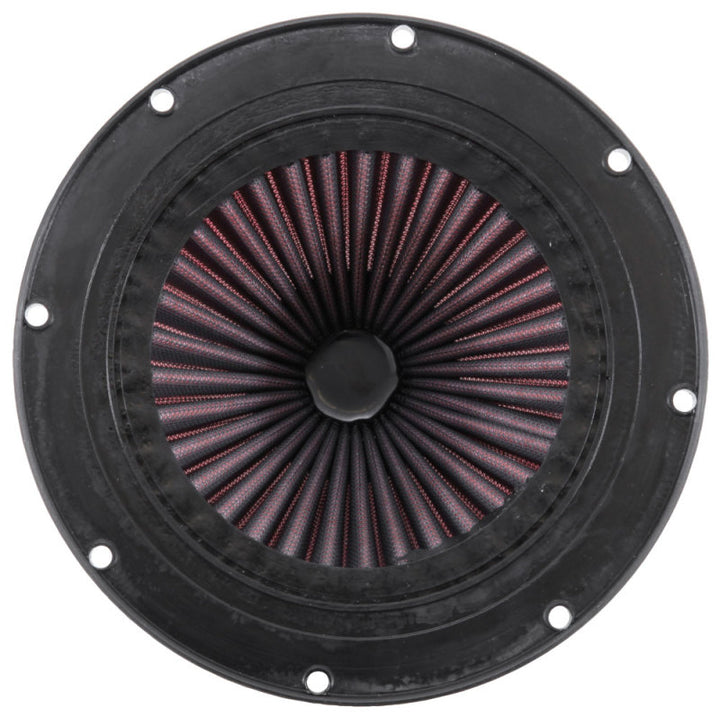 K&N Unique Custom Air Filter Tapered Conical 170mm Base OD x 60mm Top OD x 124mm Height - Bull Strap