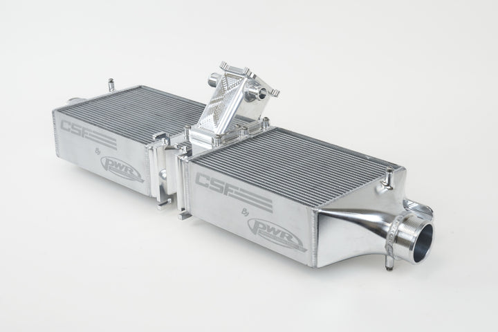 CSF 2019+ Porsche 911 Carrera (3.0L Turbo - Base/S/4/GTS) High Performance Intercooler System - Bull Strap