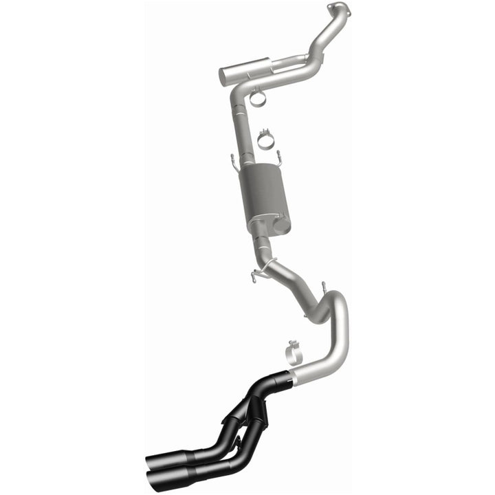 Magnaflow 2024 Toyota Tacoma Speq Series Cat-back Exhaust System (Black Tips) - Bull Strap