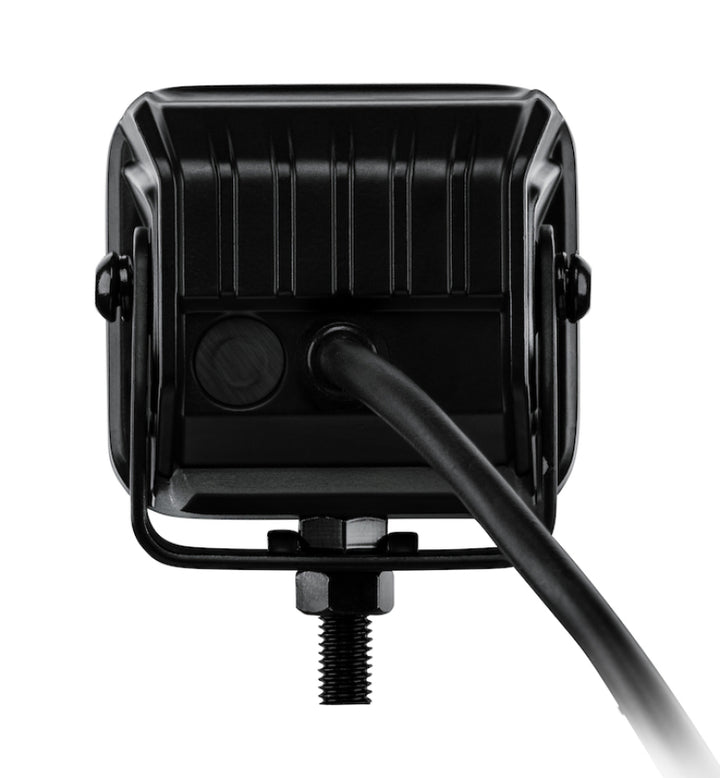 Hella Universal Black Magic 2.7in L.E.D. Cube Kit - Flood Beam - Bull Strap